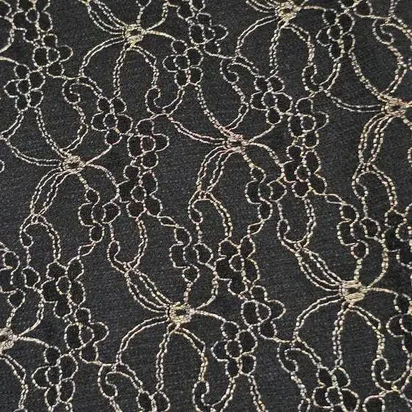 BeBop Black/gold Lace Ponte Leggings Size S NWOT - Picture 5 of 9